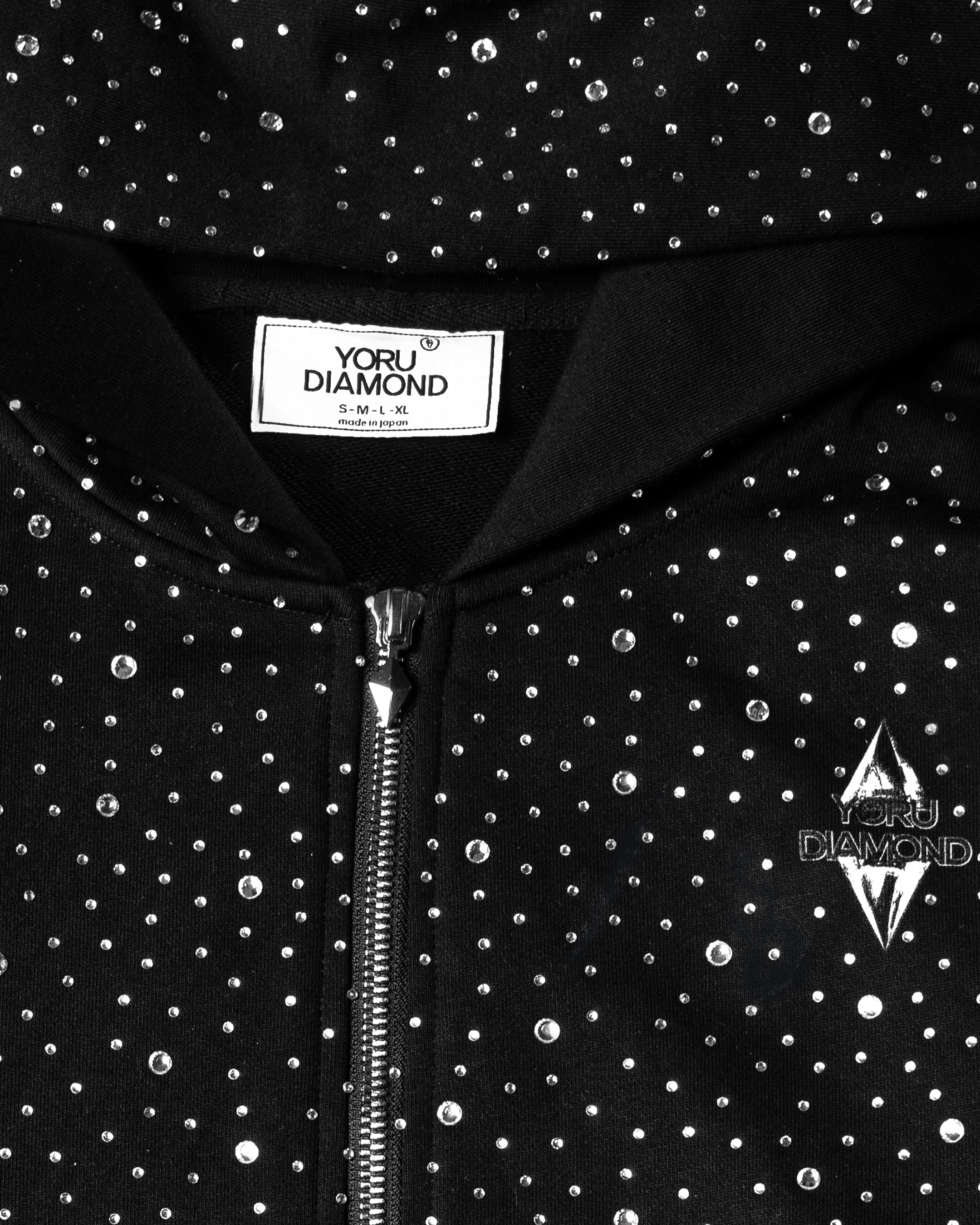 ZIP CRYSTAL BLACK YORU DIAMOND