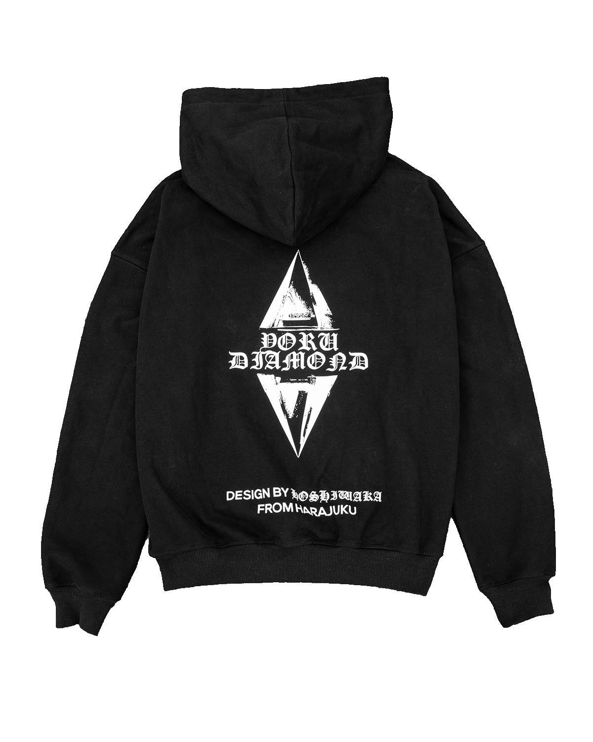 HOODIE BLACK YORU DIAMOND
