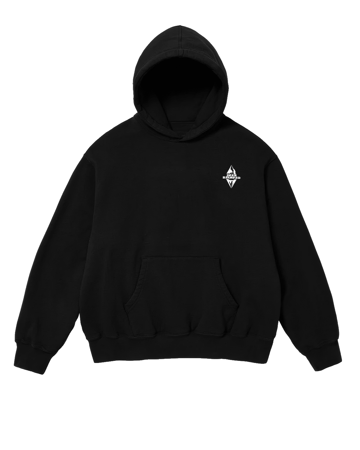 HOODIE BLACK YORU DIAMOND