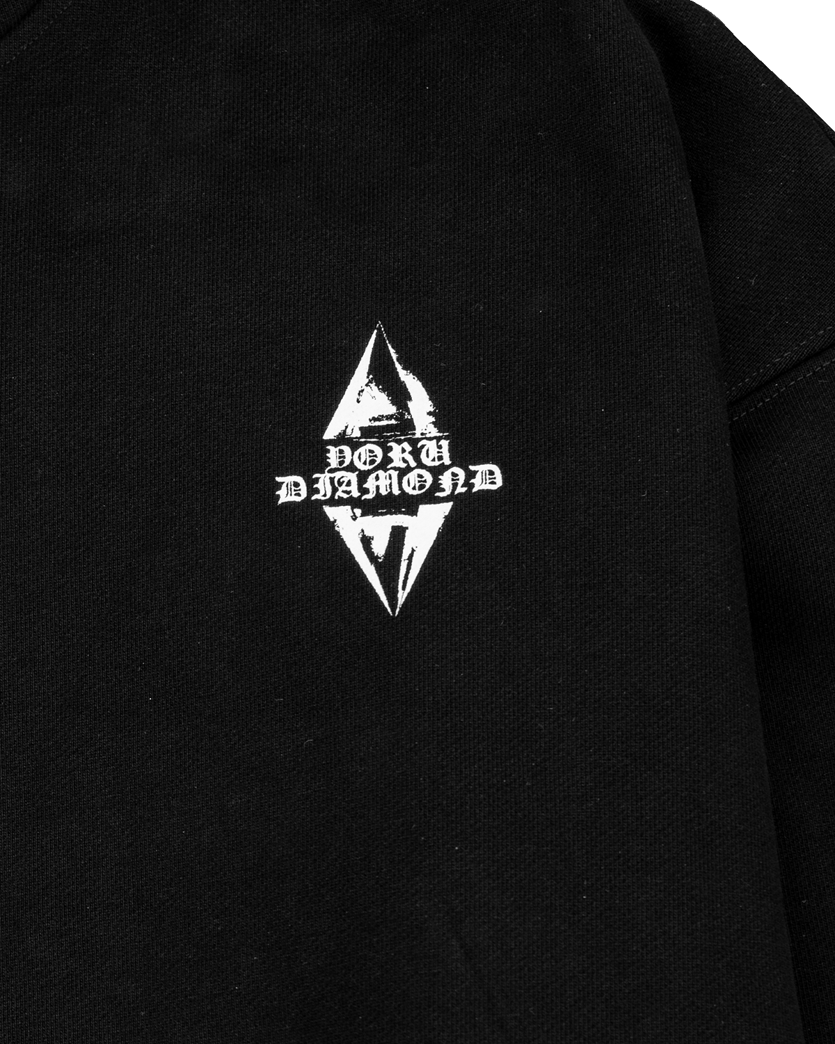 HOODIE BLACK YORU DIAMOND